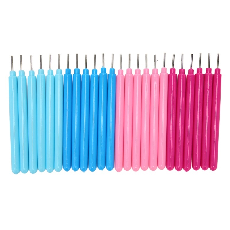 Quilling Paper Strips - 24pcs Paper Quilling Tools 4 Colors