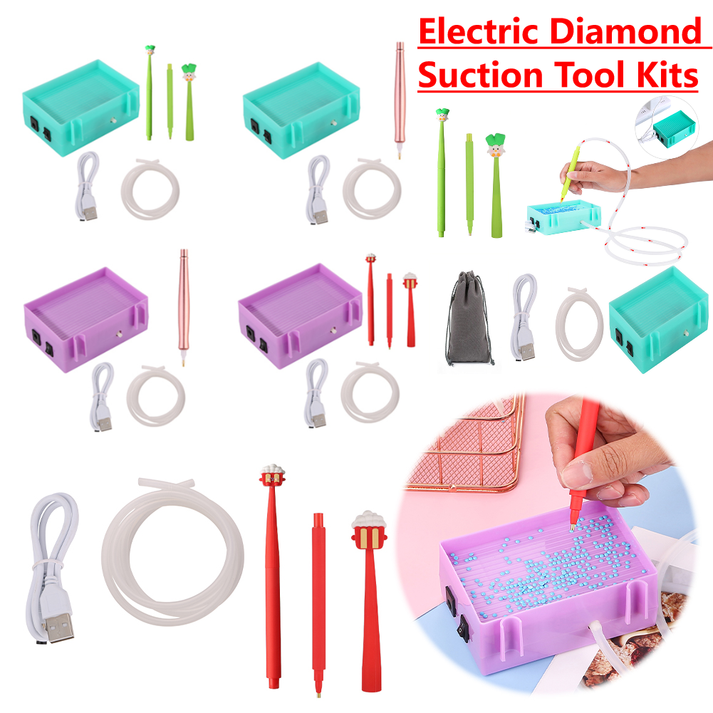 Art Craft Kit - Portable Vacuum Diamond Painting Pen Kit