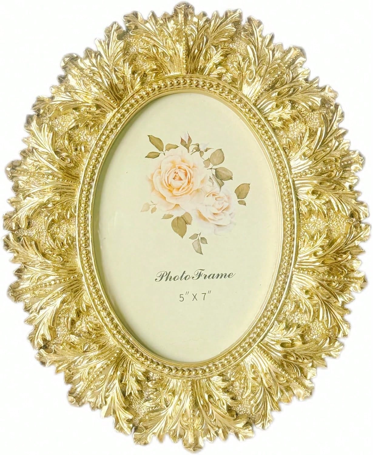 Art Craft Gallery - 5x7 Picture Frame - Hand-Crafted Ornate