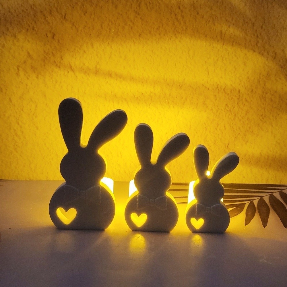 Art Craft Rabbit - Cute Easter Rabbit Silicone Mold Non-Stick