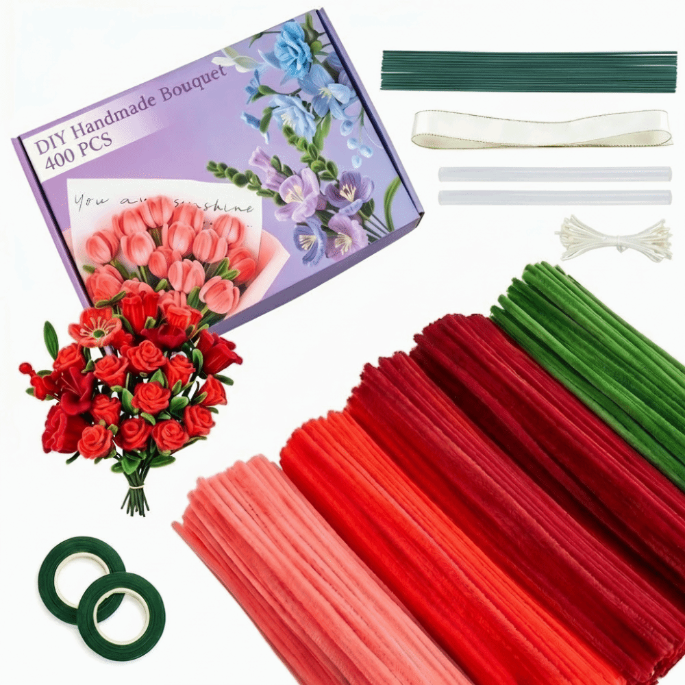 Art Craft Stick - 400 Pieces Creative 12 Inch Pipe