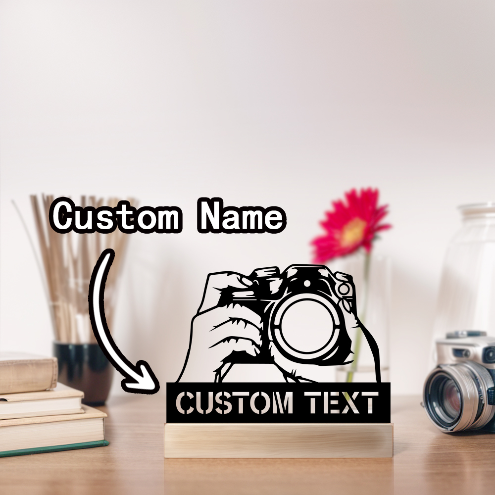 Letter S Art Craft - 1pc Simple Camera Customizable Letter Art