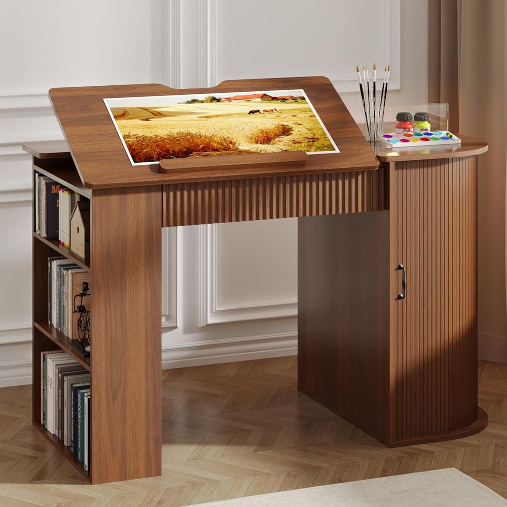 Art & Craft Voucher Code - Storage Cabinet Desk with Shelves for