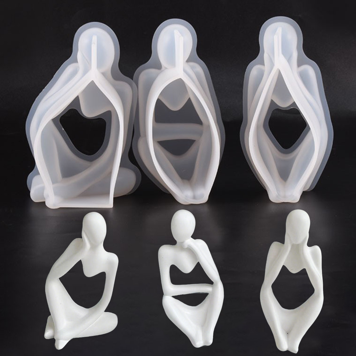Art Craft Show - Human Body Ornament Silicone Mold DIY