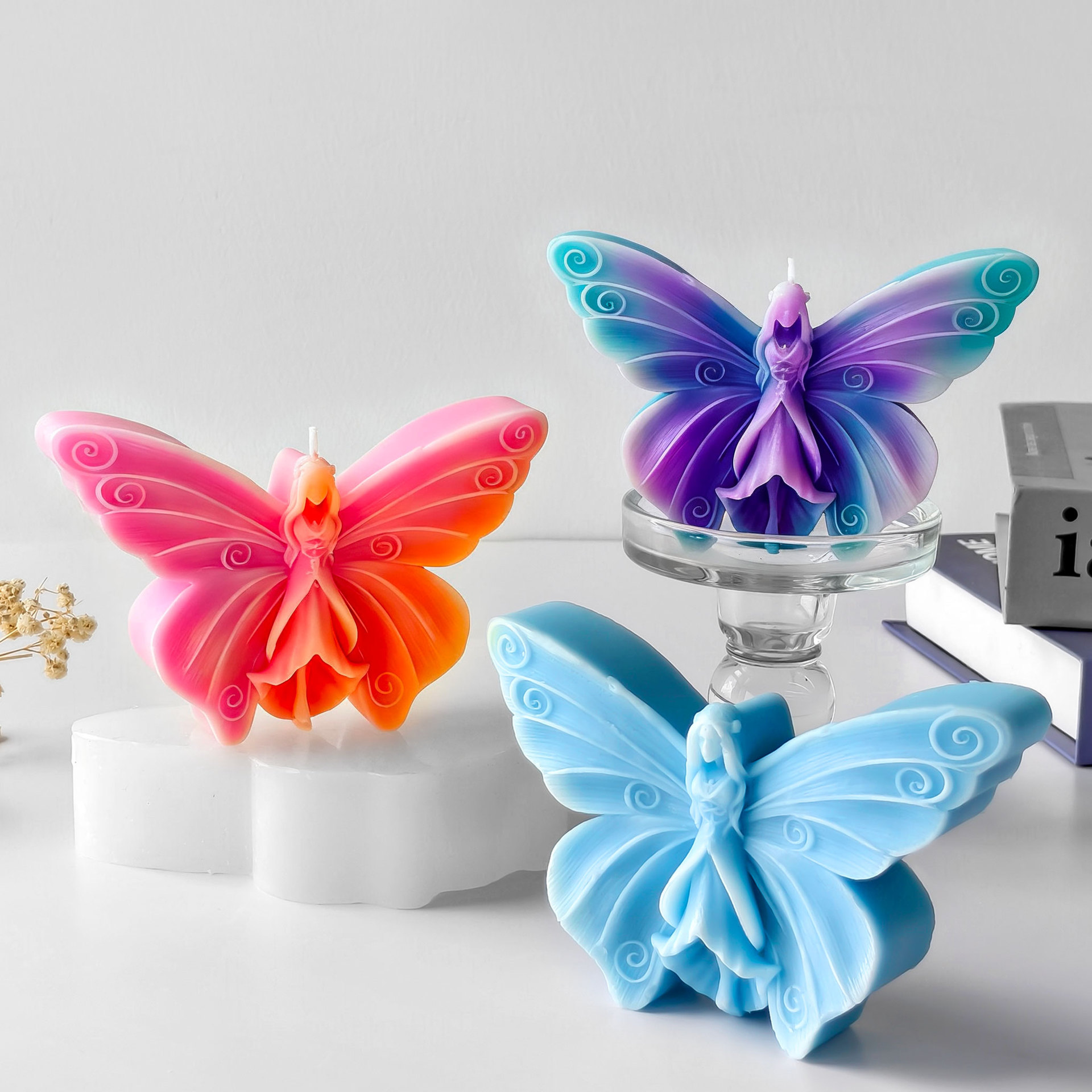 Butterfly Fairy Silicone Mold  - Soy Candle Fragrance Oil のレビューと価格