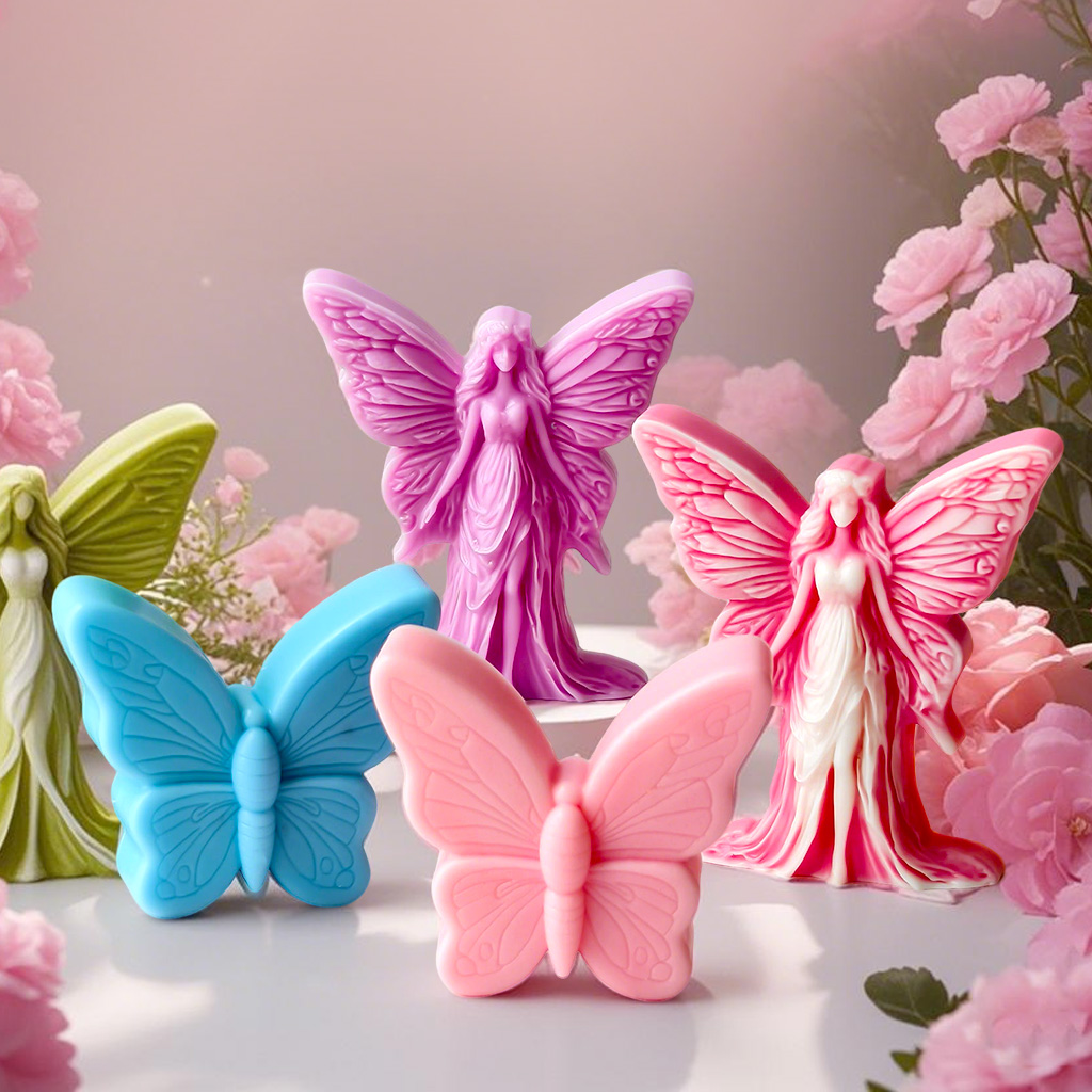 Butterfly Fairy Silicone Mold  - Soy Candle Fragrance Oil のレビューと価格