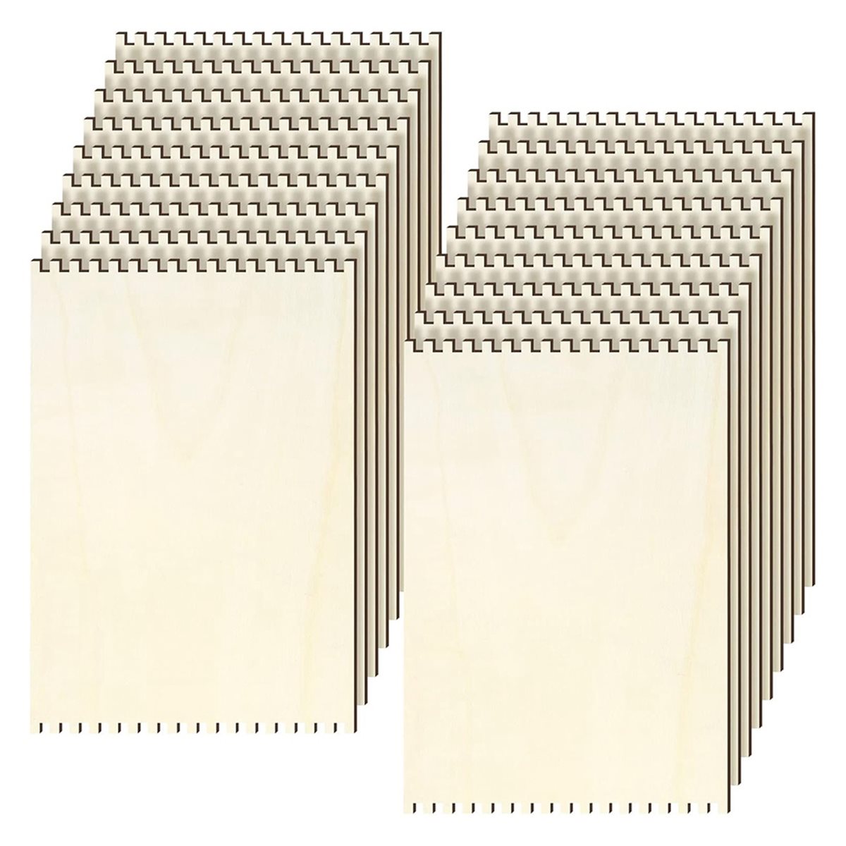 18 Pcs Beginners Wooden Notche - Art Craft Kids のレビューと価格