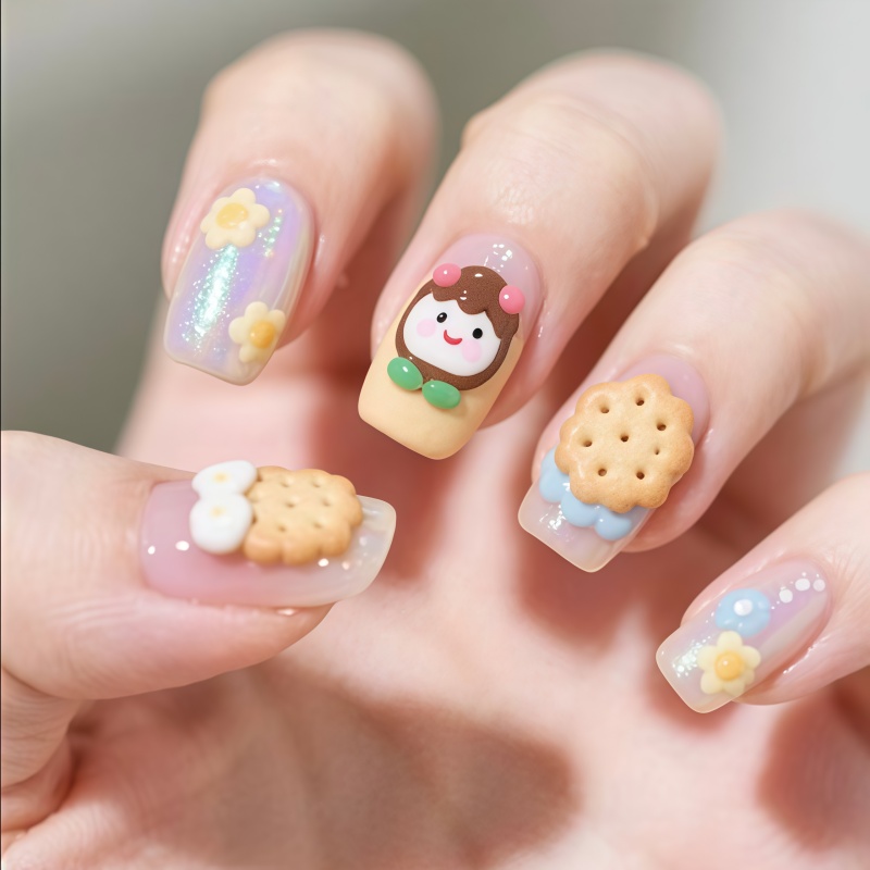 Cute Animal Nail Art & Cookie  - Art Craft Rabbit のレビューと価格