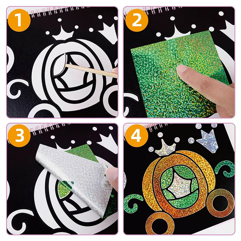 Art Kit Fun Foil Art For Kids  - Art Craft Kits For Kids のレビューと価格