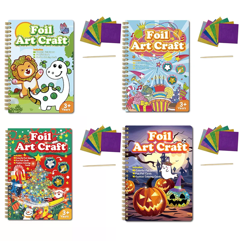 Art Kit Fun Foil Art For Kids  - Art Craft Kits For Kids のレビューと価格