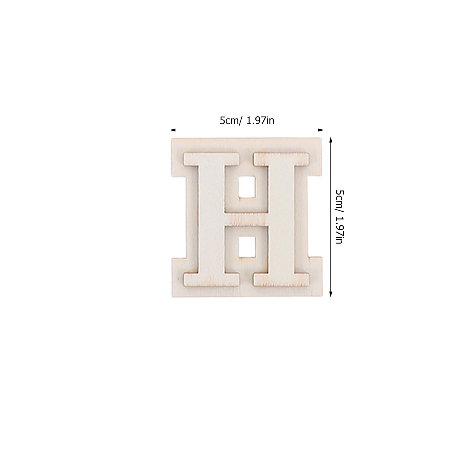 24Pcs Greek Letters Wooden Dou - Letter S Art Craft のレビューと価格
