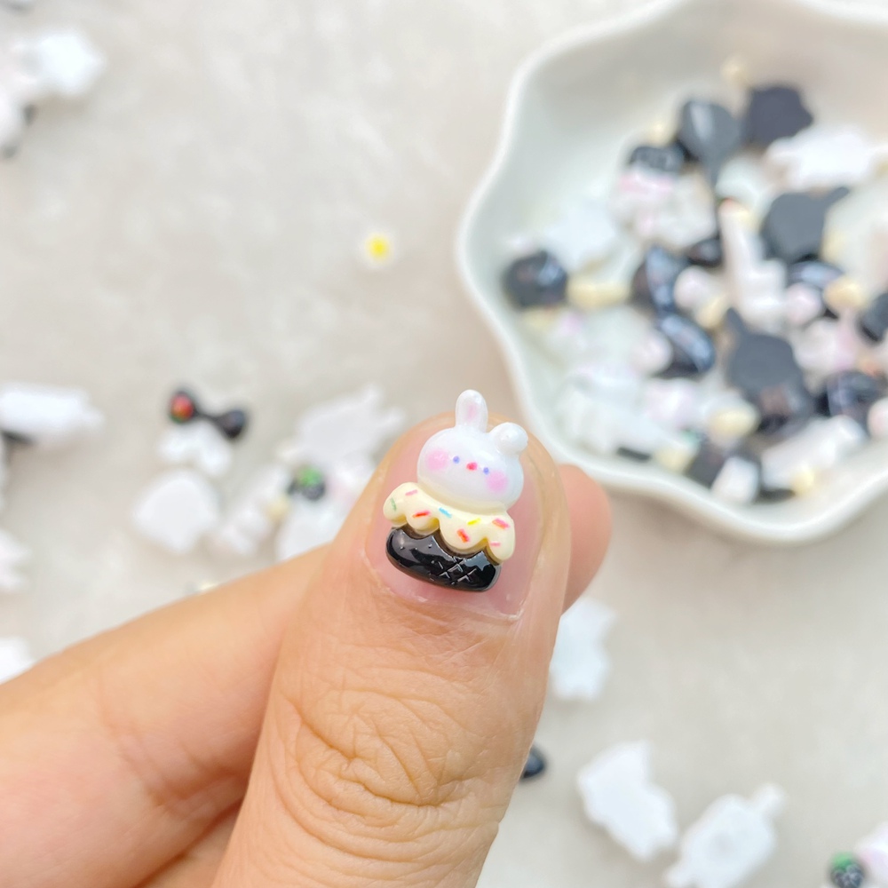 20Pcs Mixed Nail Art Resin Car - Art Craft Rabbit のレビューと価格