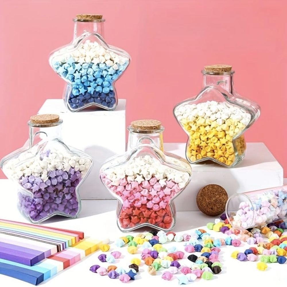540 Sheets Origami Paper Stars - Art Craft Show のレビューと価格