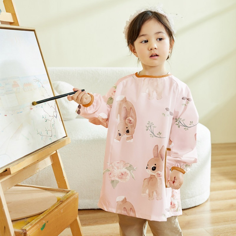 Children Waterproof Art Cover  - Art Craft For Preschool のレビューと価格