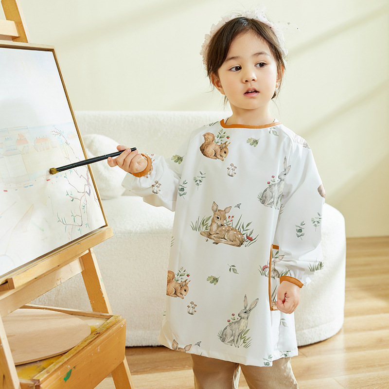 Children Waterproof Art Cover  - Art Craft For Preschool のレビューと価格