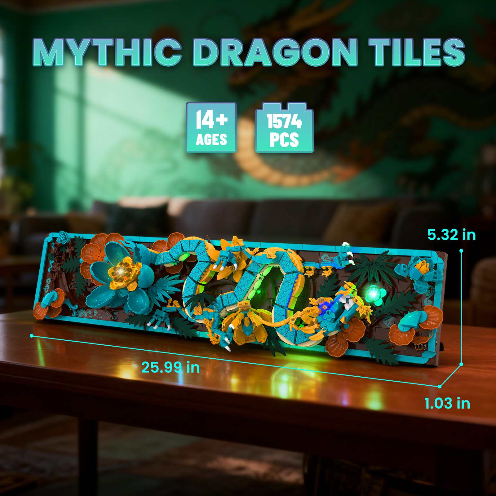 Mythic Dragon Tiles Building B - Art Craft Building のレビューと価格