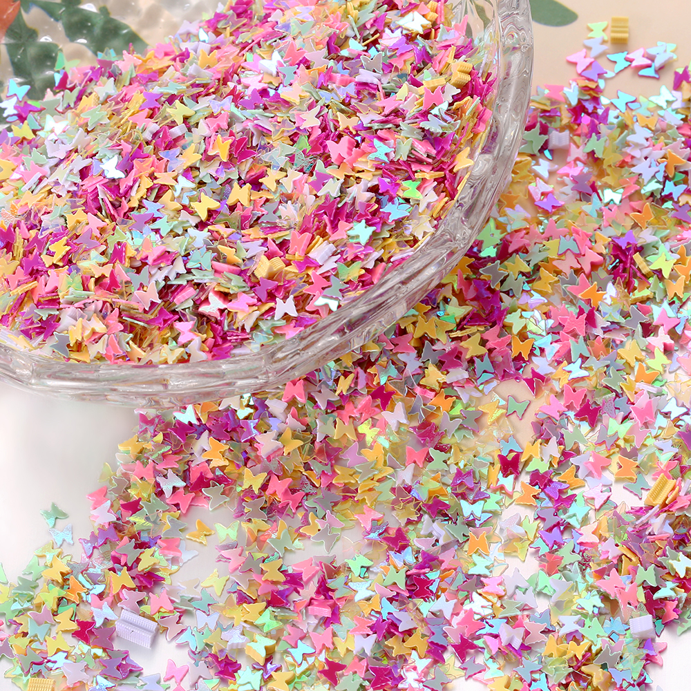 10g Butterfly Sequins Laser Gl - Art Craft Rabbit のレビューと価格