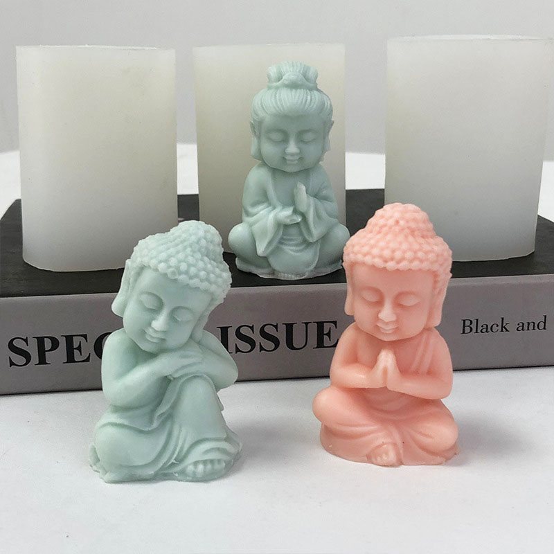 3D Little Monk Candle Silicone - Art Craft Show のレビューと価格