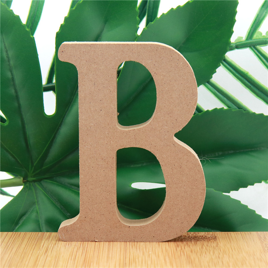 1pc 10cm Wood Color Wooden Let - Letter S Art Craft のレビューと価格