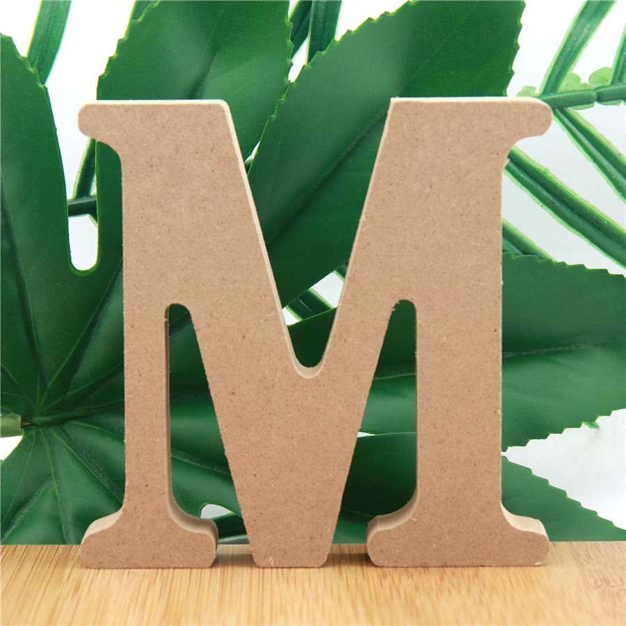 1pc 10cm Wood Color Wooden Let - Letter S Art Craft のレビューと価格