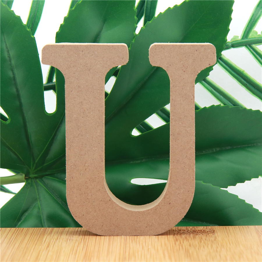 1pc 10cm Wood Color Wooden Let - Letter S Art Craft のレビューと価格