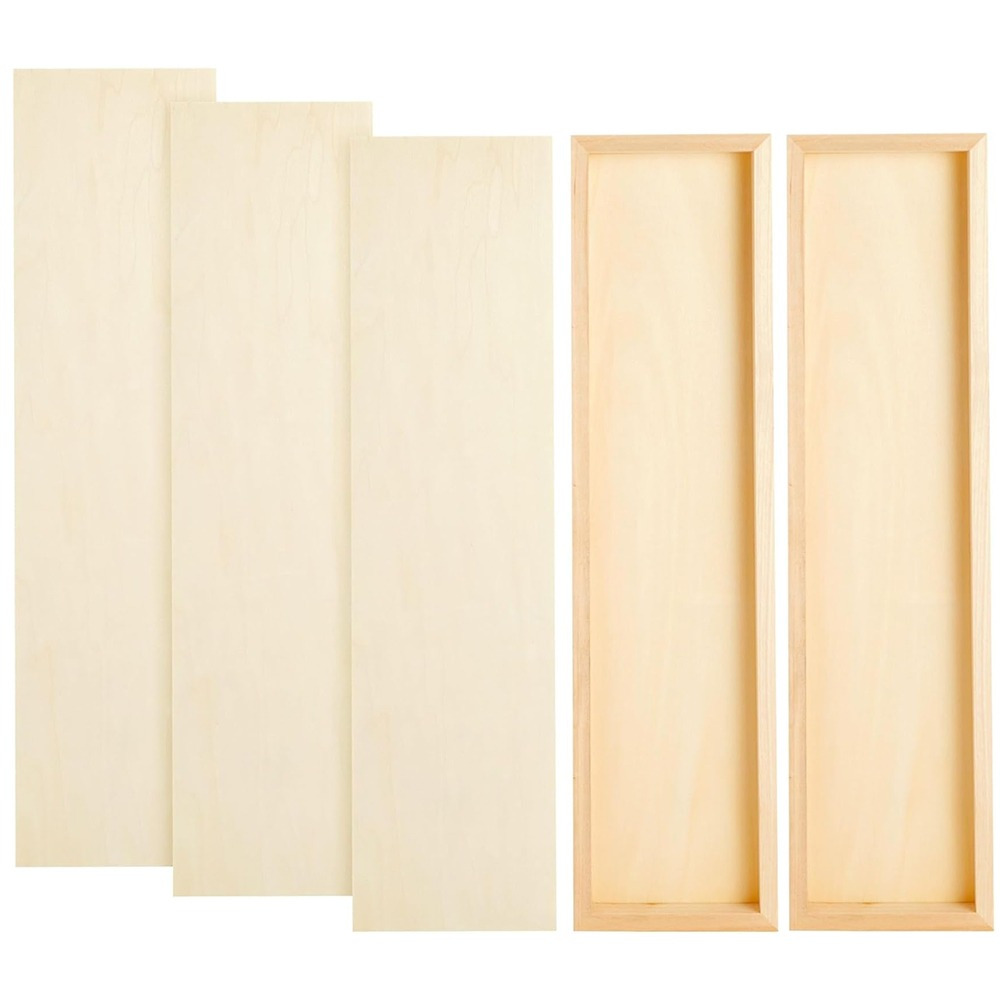 1/3pcs 50*20*2cm Unfinished Wo - Art Craft Gallery のレビューと価格