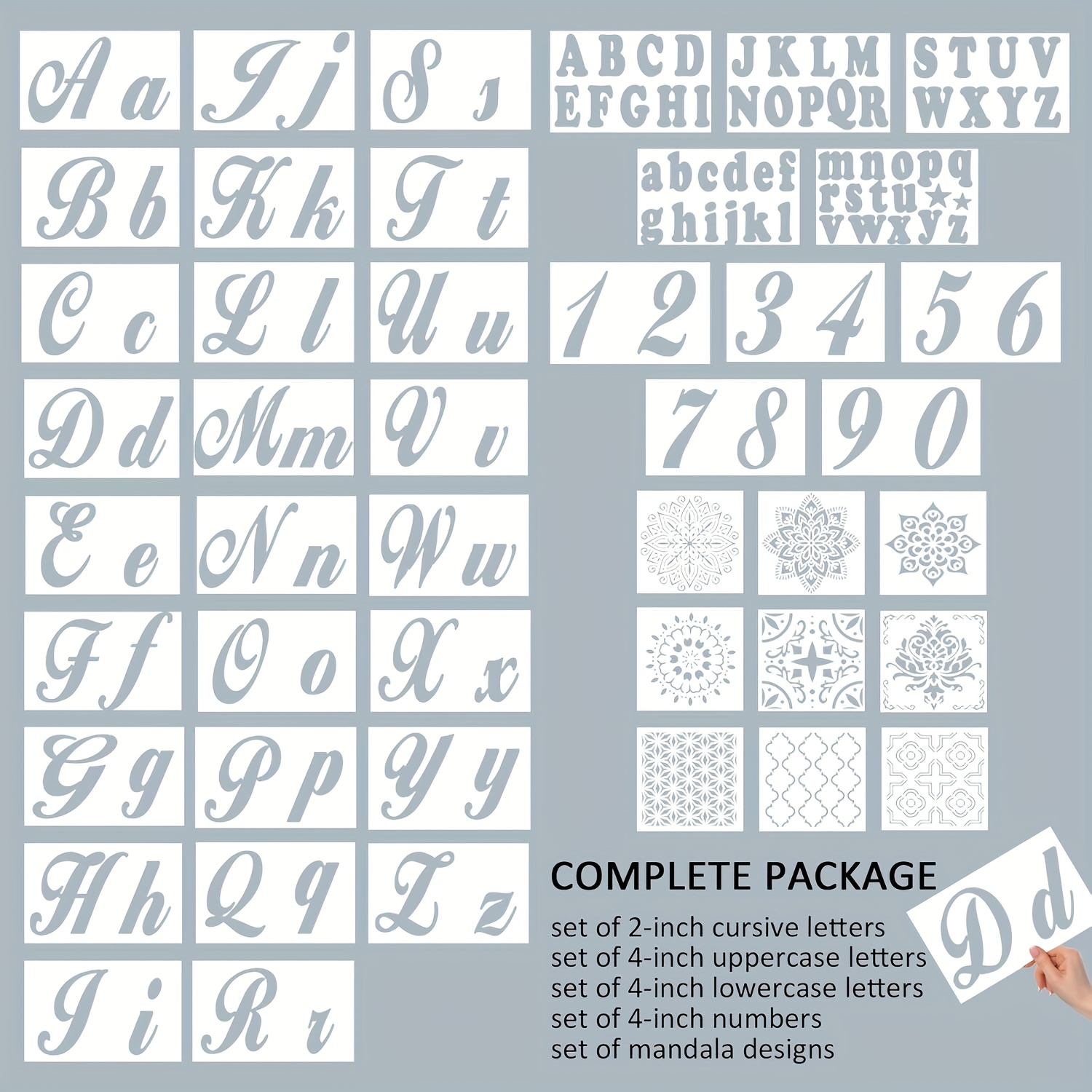 124 Alphabet Numbers & Mandala - Letter S Art Craft のレビューと価格