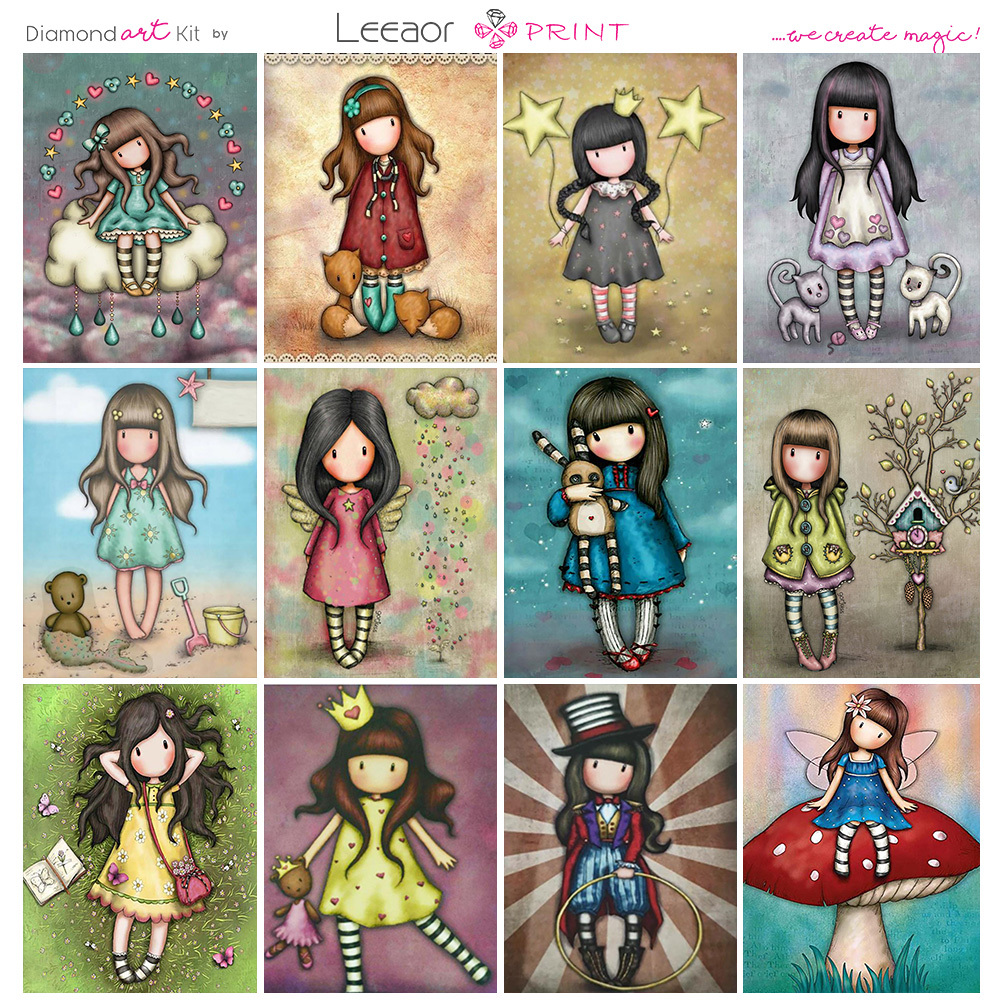 Character 5d Diamond Painting  - Art Craft Kits For Kids のレビューと価格