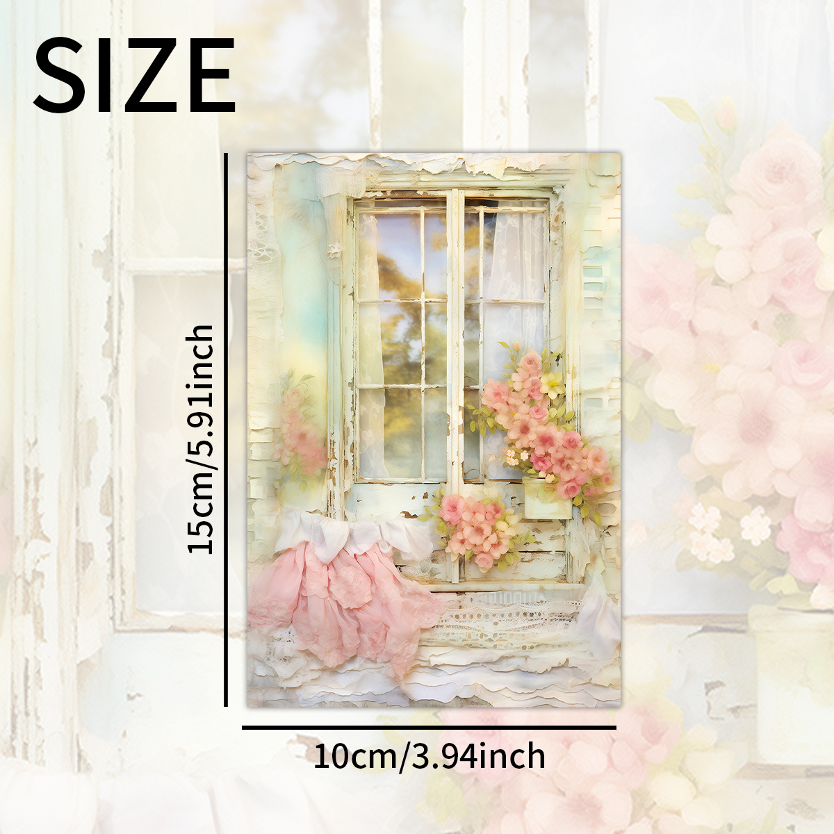 20pcs Vintage Floral Art Colla - Art Craft Gallery のレビューと価格