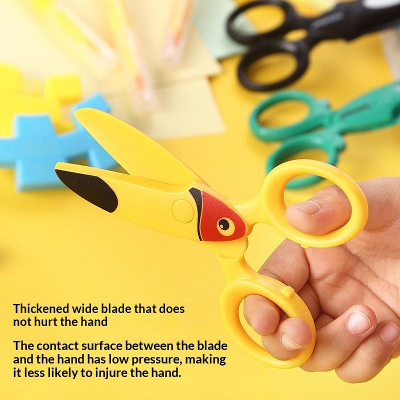 3Pcs Kids Plastic Scissors Cut - Art Craft For Preschool のレビューと価格