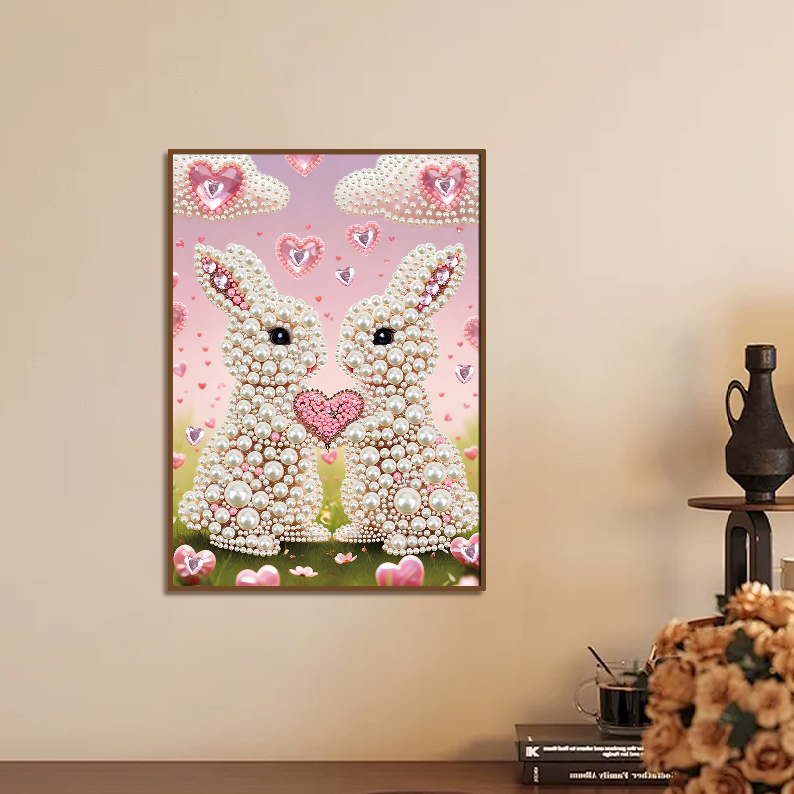 DIY Pearl Diamond Art Painting - Art Craft Rabbit のレビューと価格