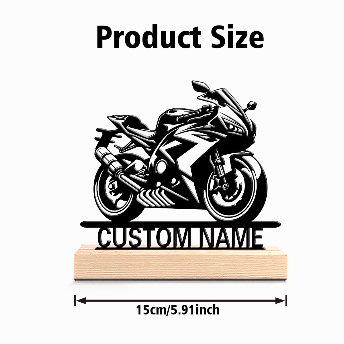 1pc Abstract cool motorcycle C - Letter S Art Craft のレビューと価格