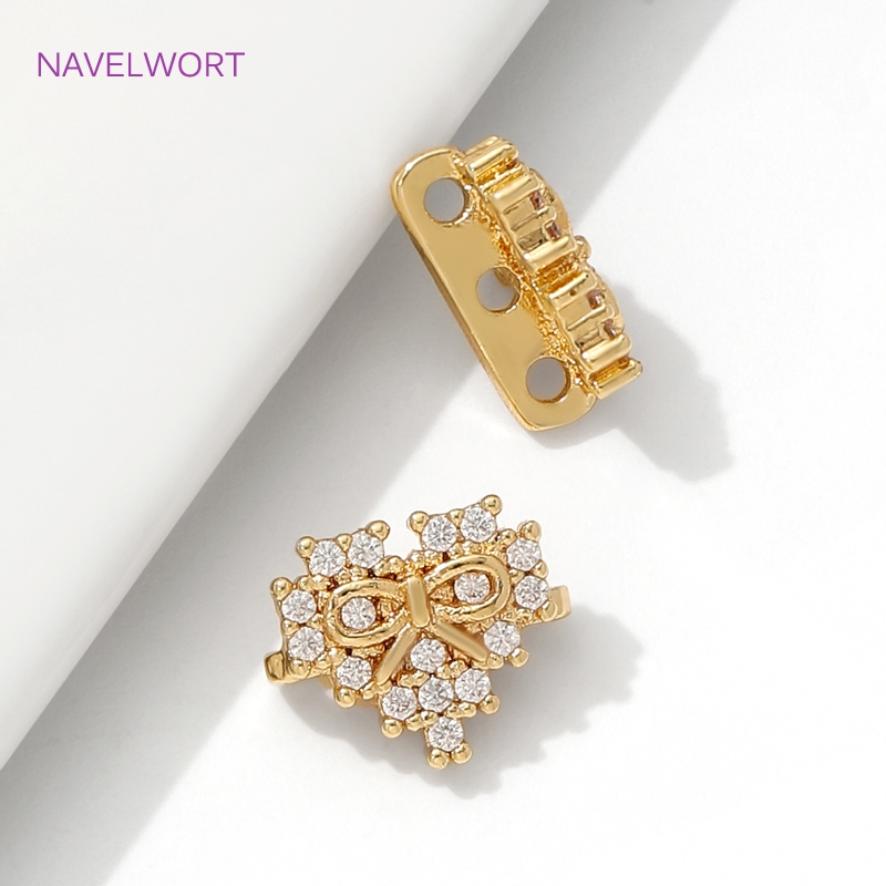 18K Gold Plated Inlaid Zircon  - Art Craft Ideas のレビューと価格