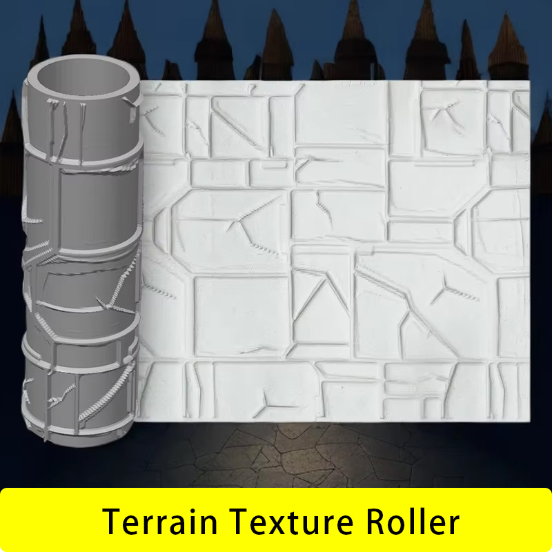 DIY DND Texture Roller Model M - Art Craft Building のレビューと価格