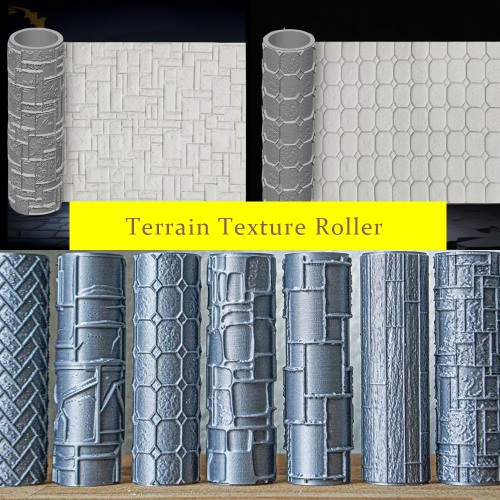DIY DND Texture Roller Model M - Art Craft Building のレビューと価格