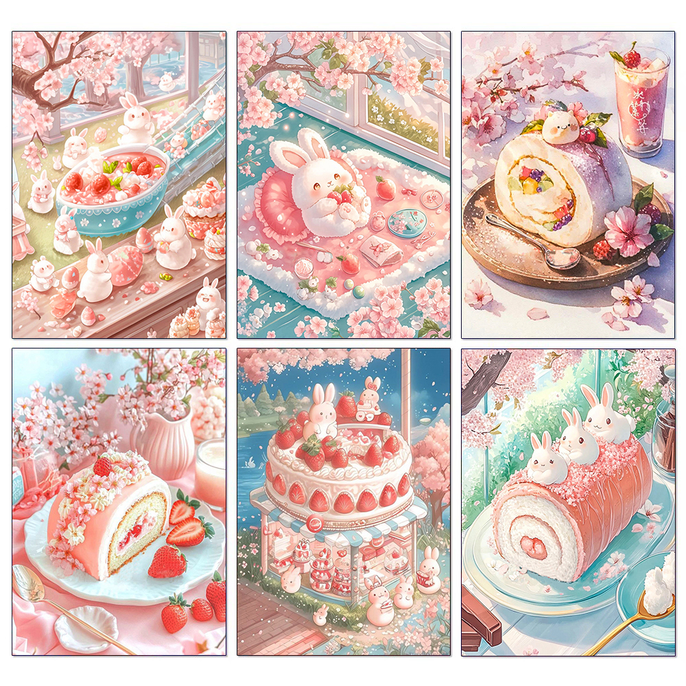 5D Diamond Painting Kits Food  - Art Craft Rabbit のレビューと価格