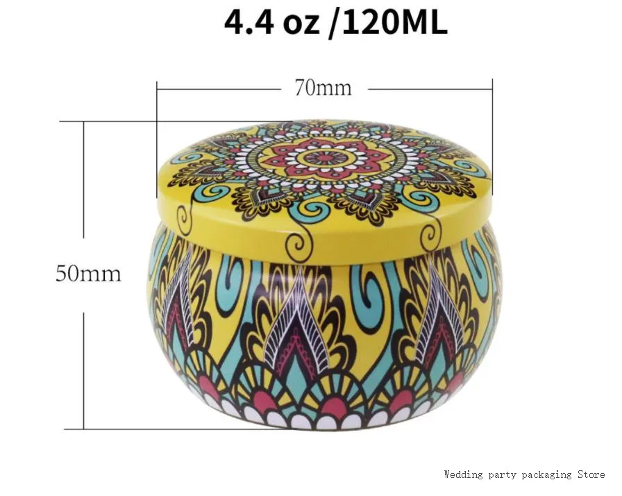 New Scented Candle Tin Jar Por - Soy Candle Fragrance Oil のレビューと価格