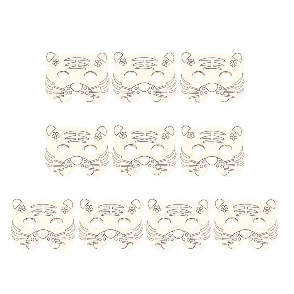 10Pcs Paper Mask Craft Kit Kid - Art Craft Kits For Kids のレビューと価格
