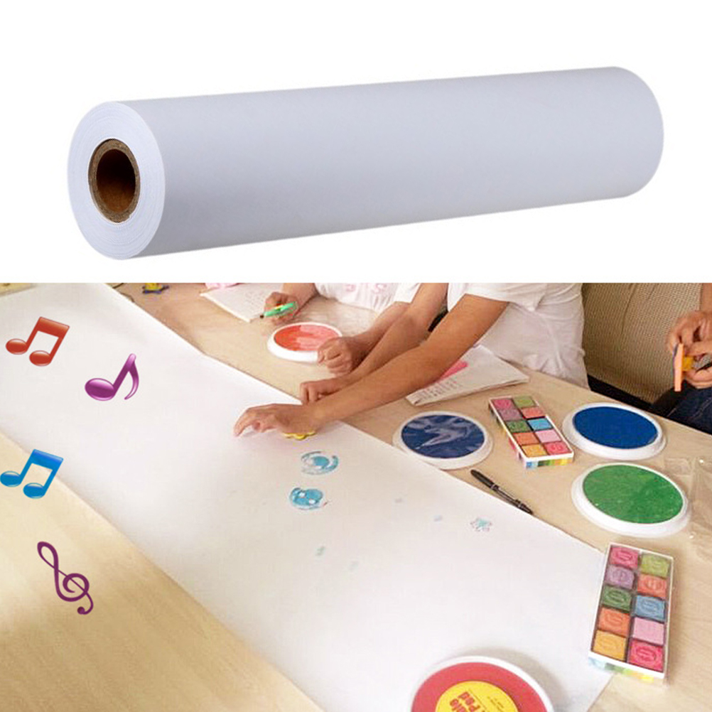 White Drawing Paper Roll Paint - Art Craft Kids のレビューと価格