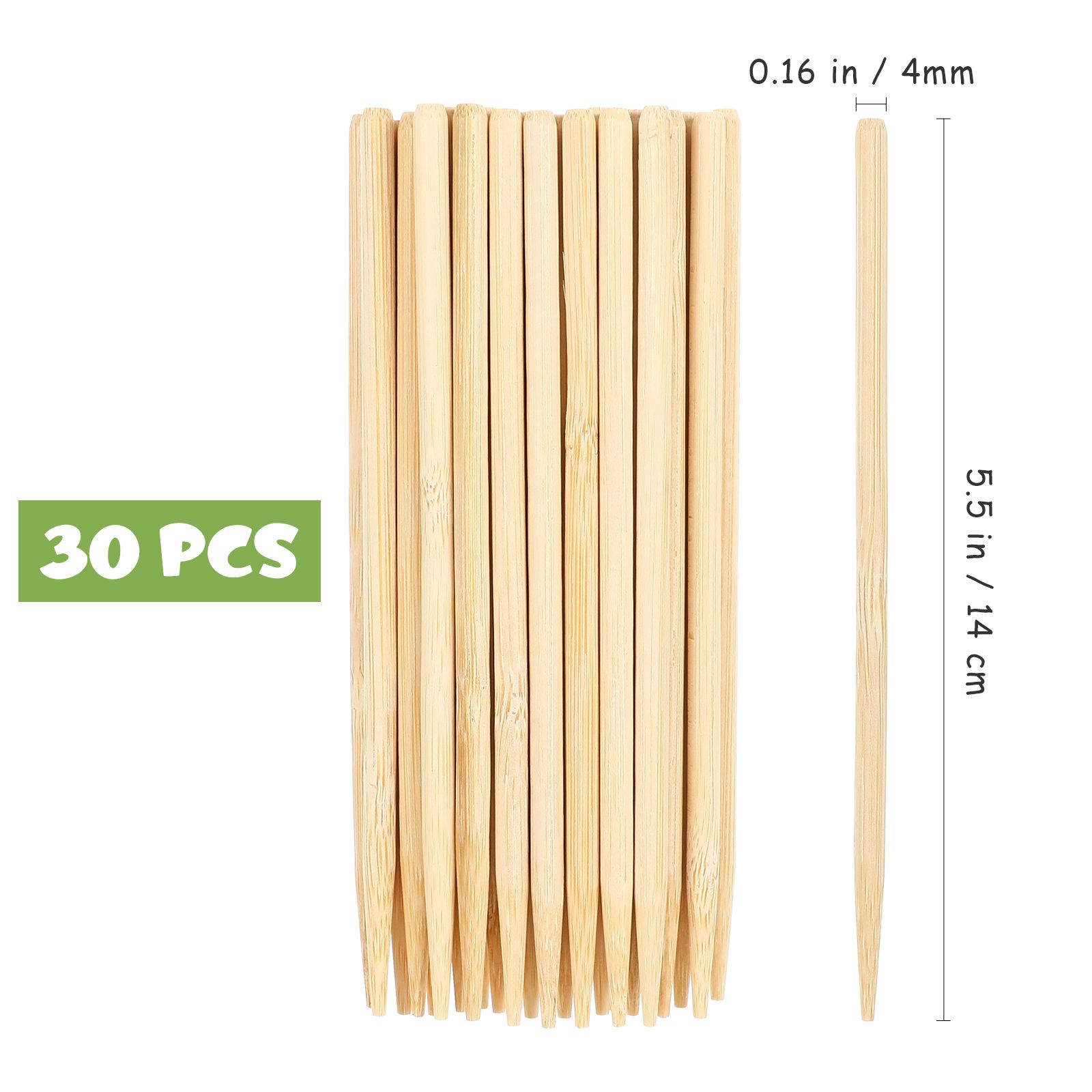 30pcs Scratch Bamboo Pens Wax  - Art Craft Stick のレビューと価格