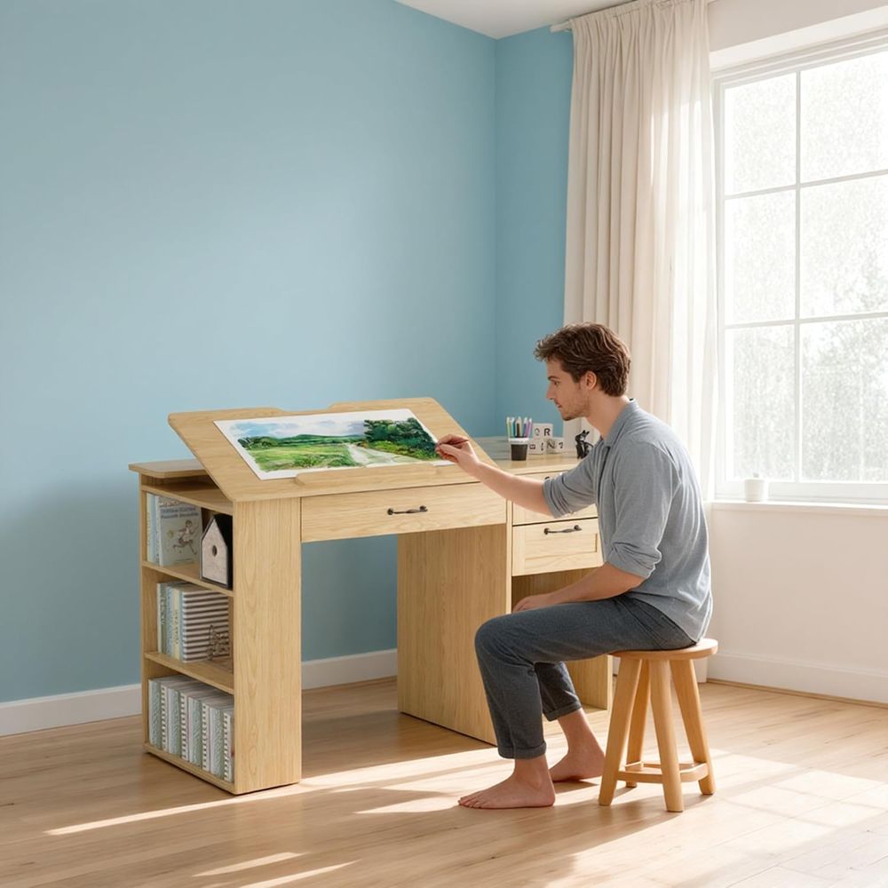 Adjustable Desk with Storage,  - Art & Craft Voucher Code のレビューと価格