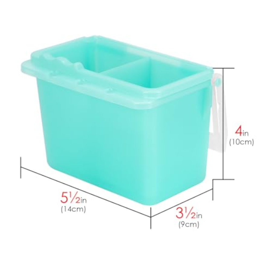 Brush Washing Bucket, Plastic  - Watercolor Brush Pen のレビューと価格