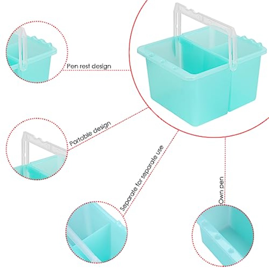 Brush Washing Bucket, Plastic  - Watercolor Brush Pen のレビューと価格