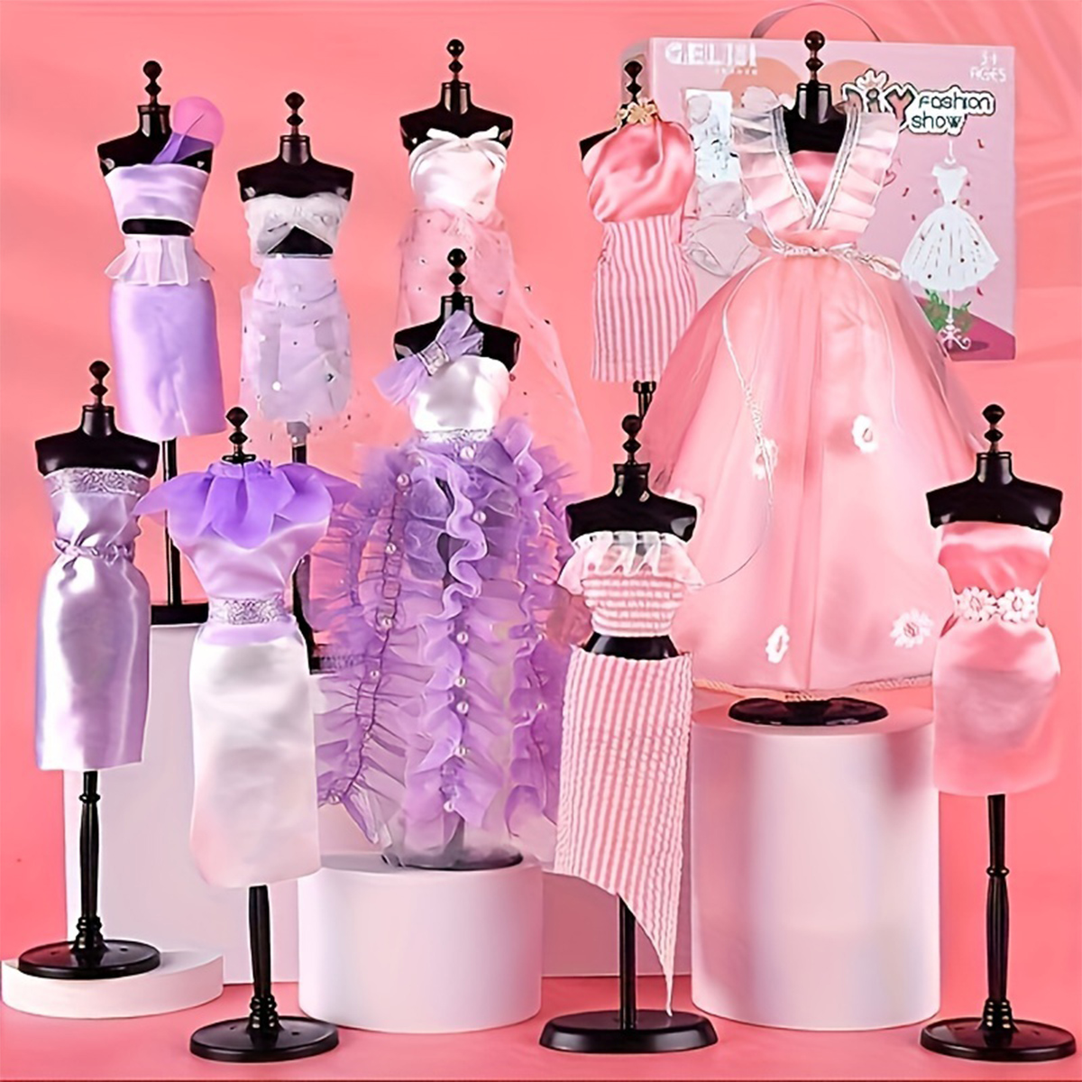 Girls Fashion Designer Kit DIY - Art Craft Kits For Kids のレビューと価格