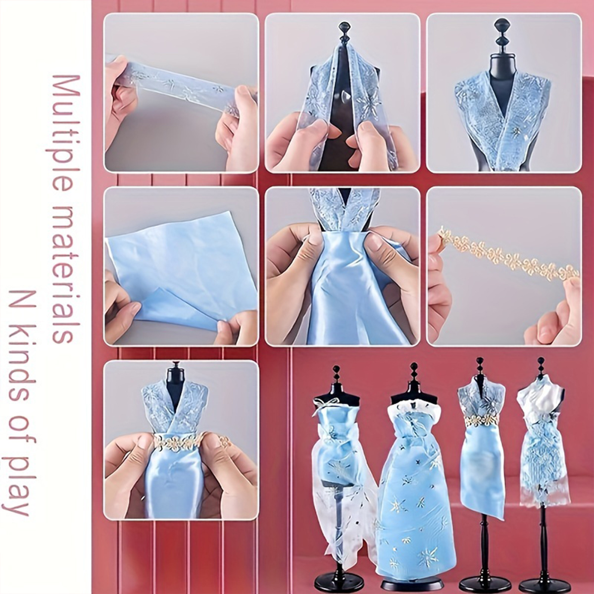 Girls Fashion Designer Kit DIY - Art Craft Kits For Kids のレビューと価格