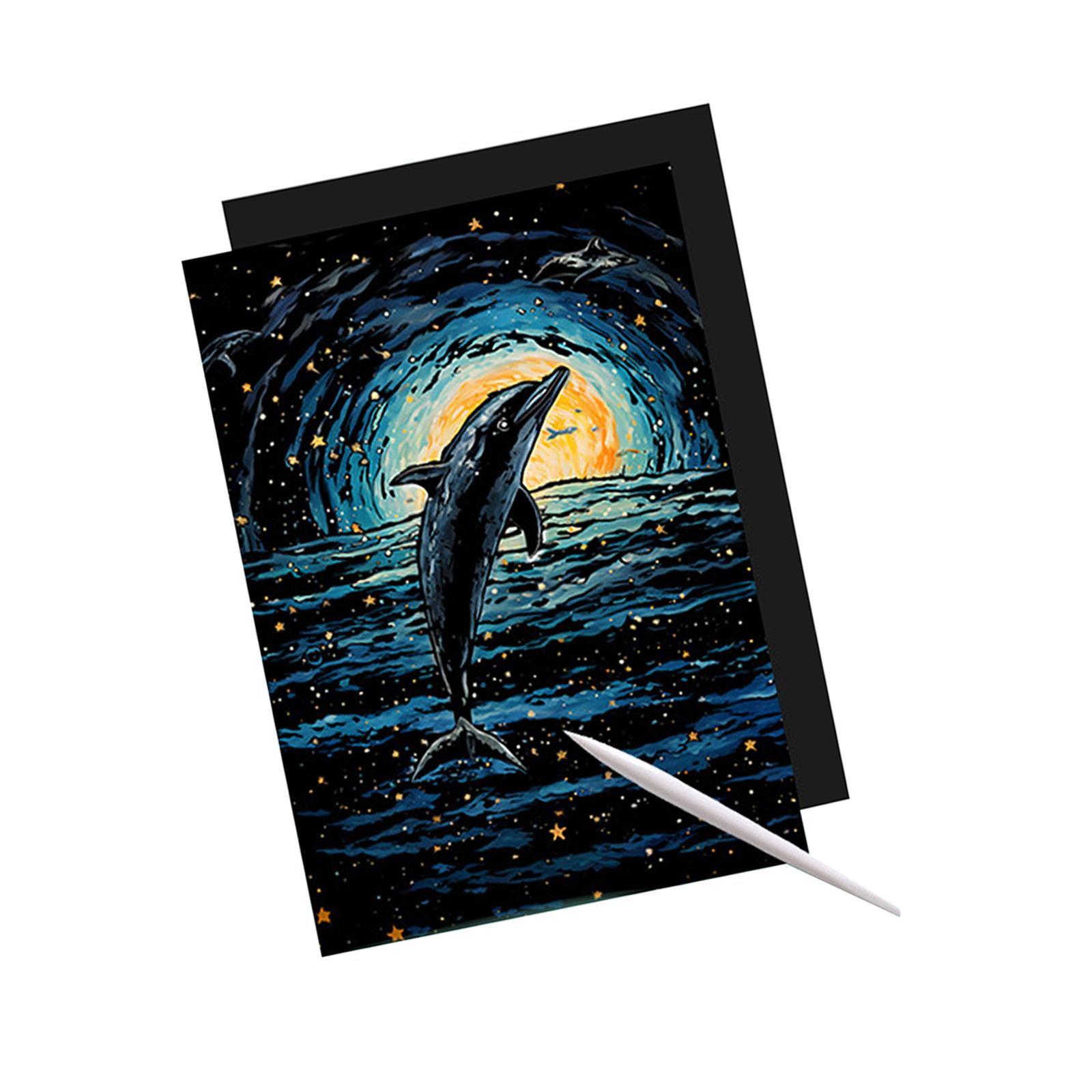 Scratch Paper Art Set Children - Art Craft Show のレビューと価格