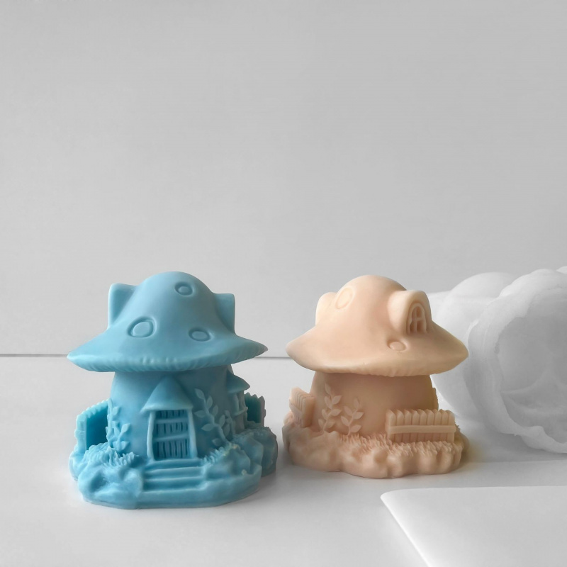 3D Mushroom House Silicone Mol - Art Craft Show のレビューと価格