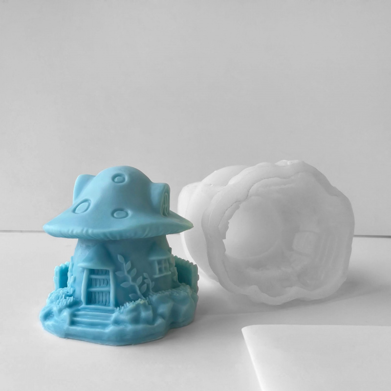3D Mushroom House Silicone Mol - Art Craft Show のレビューと価格