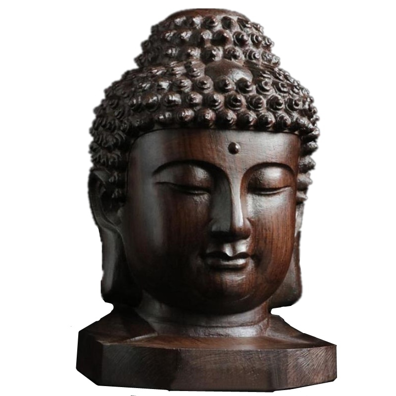 1/2pcs Wooden Sakyamuni Statue - Art Craft India のレビューと価格