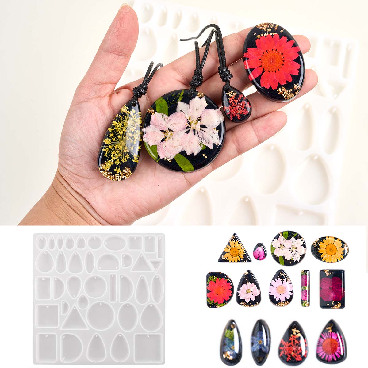 Time Stone Pendant Silicone Mo - Art Craft Show のレビューと価格